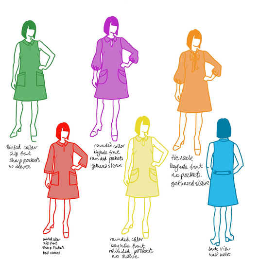 PATTERN TESTER CALL OUT: Mary Quant inspired 60s shift dress for the V&A!