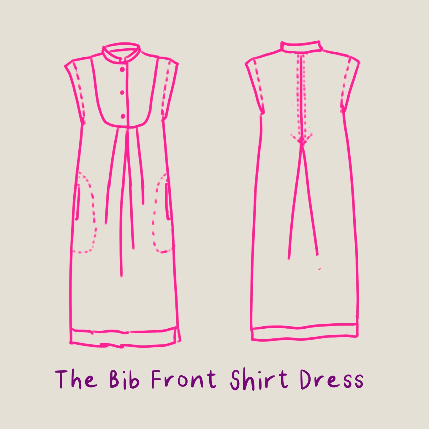 SHIRT DRESS DRAFT-ALONG Monday 27th October 6.30-8.30pm UK TIME