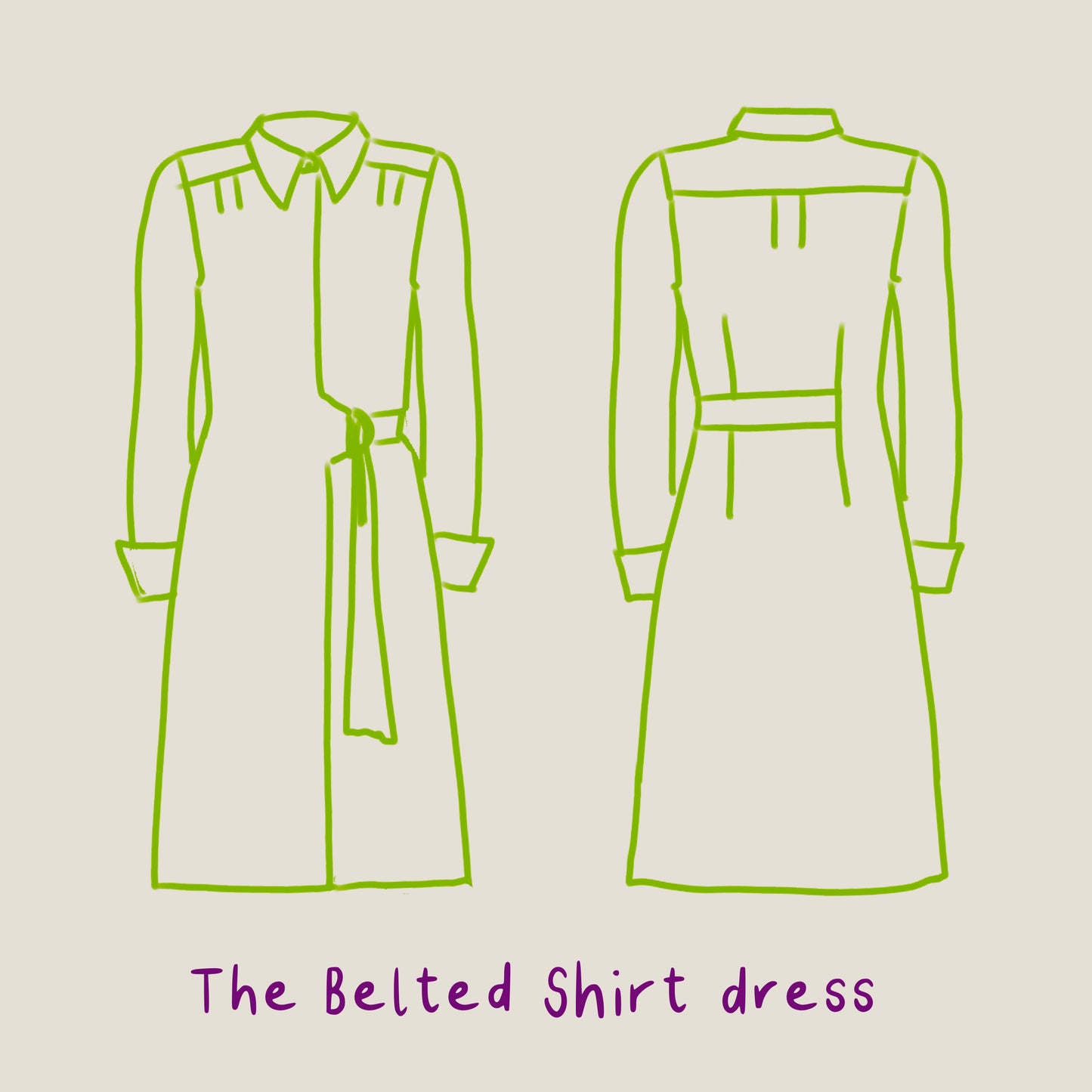 SHIRT DRESS DRAFT-ALONG Monday 27th October 6.30-8.30pm UK TIME