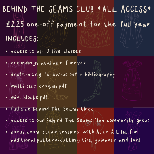 Behind The Seams Club ALL ACCESS