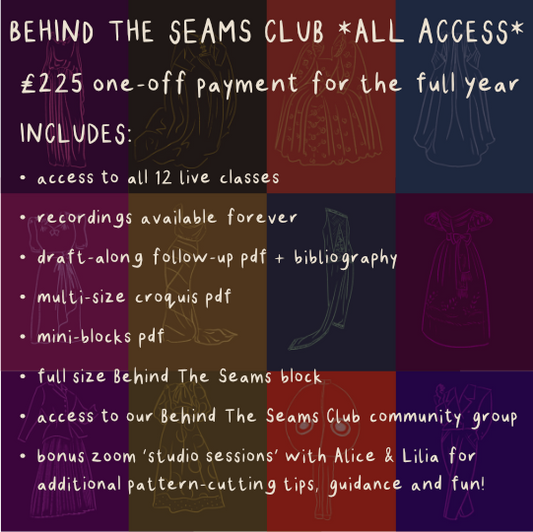 Behind The Seams Club ALL ACCESS