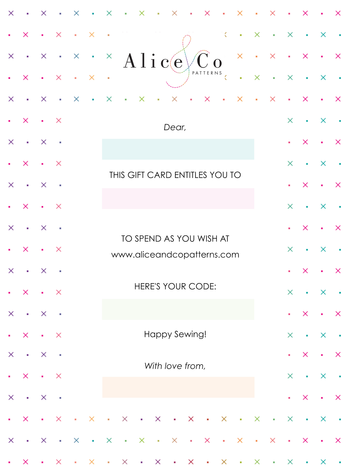 Gift Card (£5-£20)
