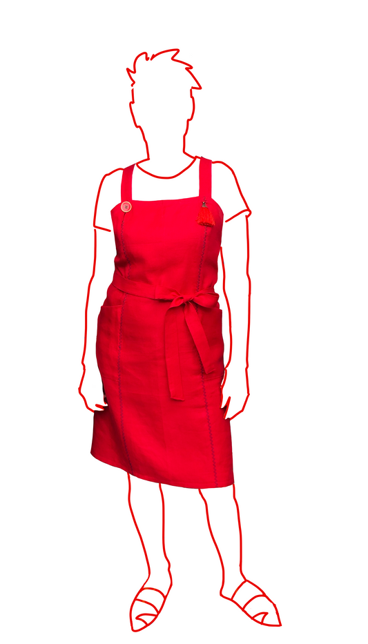 Adele Apron Dress