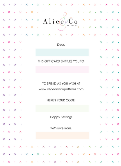 Gift Card (£5-£20)