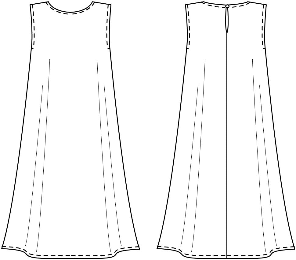 Komodo Triangle Dress