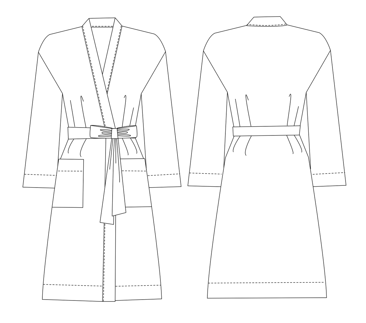 Lavender Robe – Alice & Co Patterns